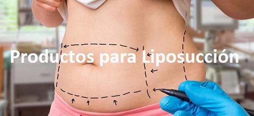 Productos y fajas para liposucción